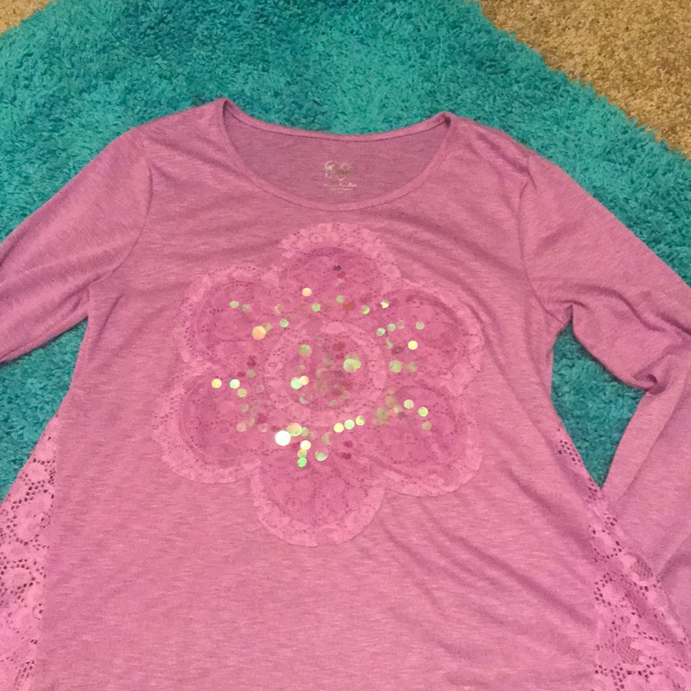 Long sleeve Justice shirt